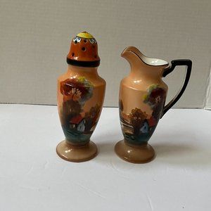 Vintage Noritake Hand Painted Pitcher